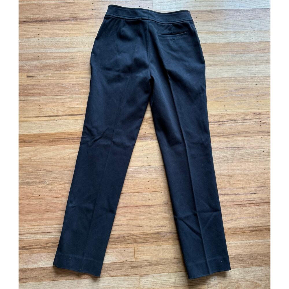 Marie Valois Black Tapered Leg Trouser Pants Size 8 Glof Classic Professional - Picture 8 of 15